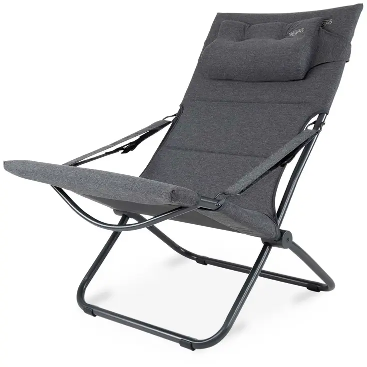 Crespo Loungestoel AP/263 Tex-Supreme Grijs