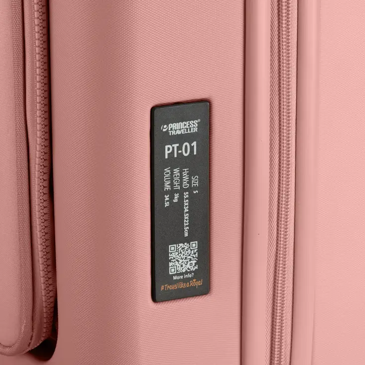 PT01 Deluxe met voorvak - Handbagagekoffer