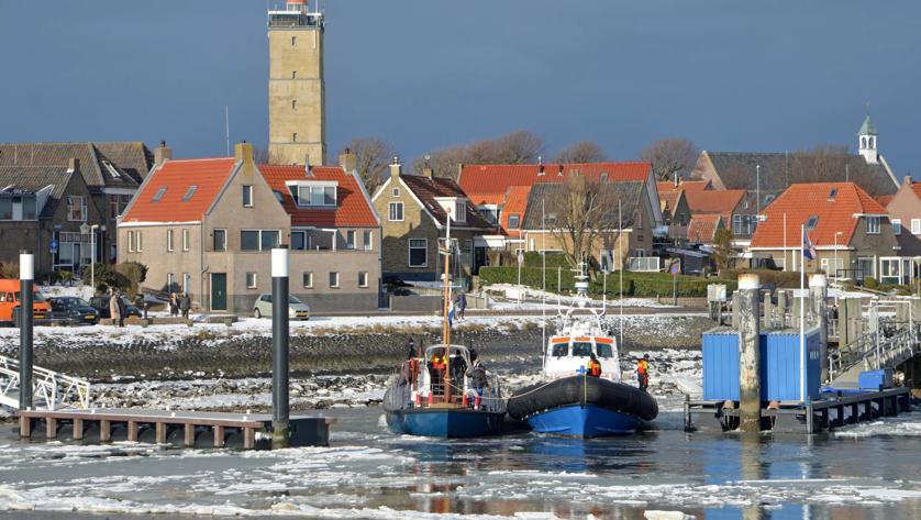 Wandelroutecontroleur: Redders op zee-route Terschelling