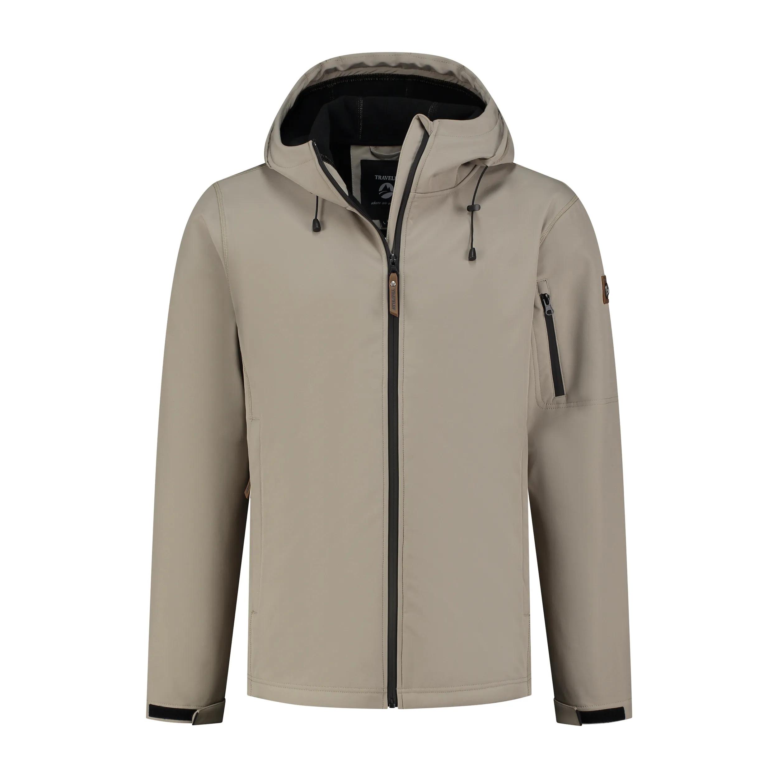 Travelin' Sverre  Heren softshell jas  Zand main product image