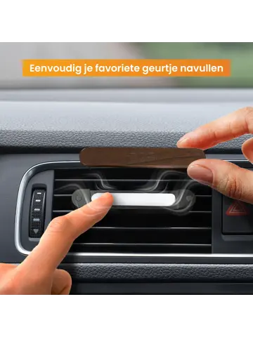 Autoparfum Navulling - Leer & Oosters Goud