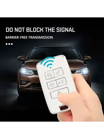 TPU Sleutelhoesje voor Jaguar zwart B5