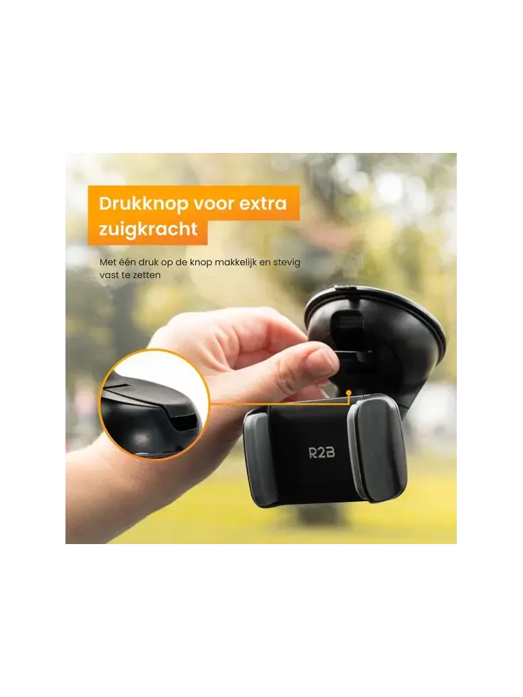 Telefoonhouder Auto Zuignap Dashboard