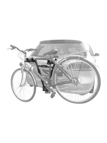 Fietsendrager Twinny Load Easy 2F Zwart