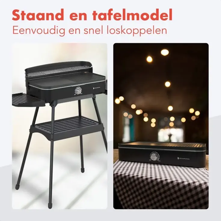 Elektrische BBQ – 24x50cm