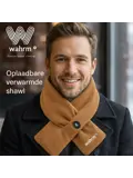 Oplaadbare verwarmende shawl - drie standen
