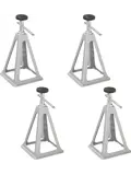 Steunenset - 4 stuks - Aluminium