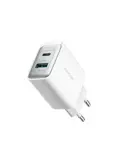 2-Poort Adapter USB/USB-C - Wit