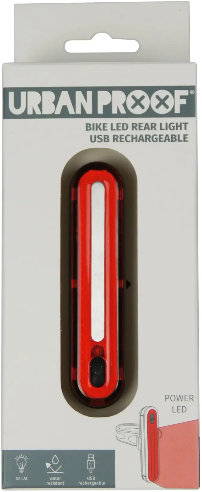 Urban Proof achterlicht Ultra Bright usb