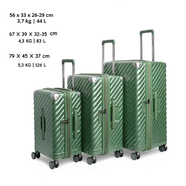 Trunk Luxe Kofferset 3-delig