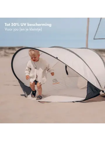 Luxe Pop Up Strandtent XXL - Anti-UV 50+