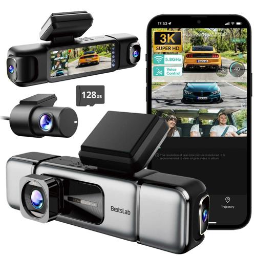 G980H 4CH 4K Wifi GPS 128gb 360 graden dashcam