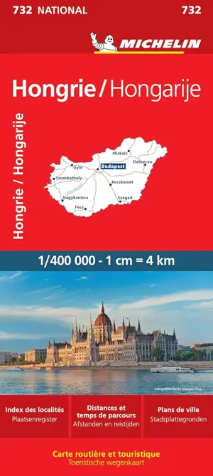 Wegenkaart National 732 Hongarije