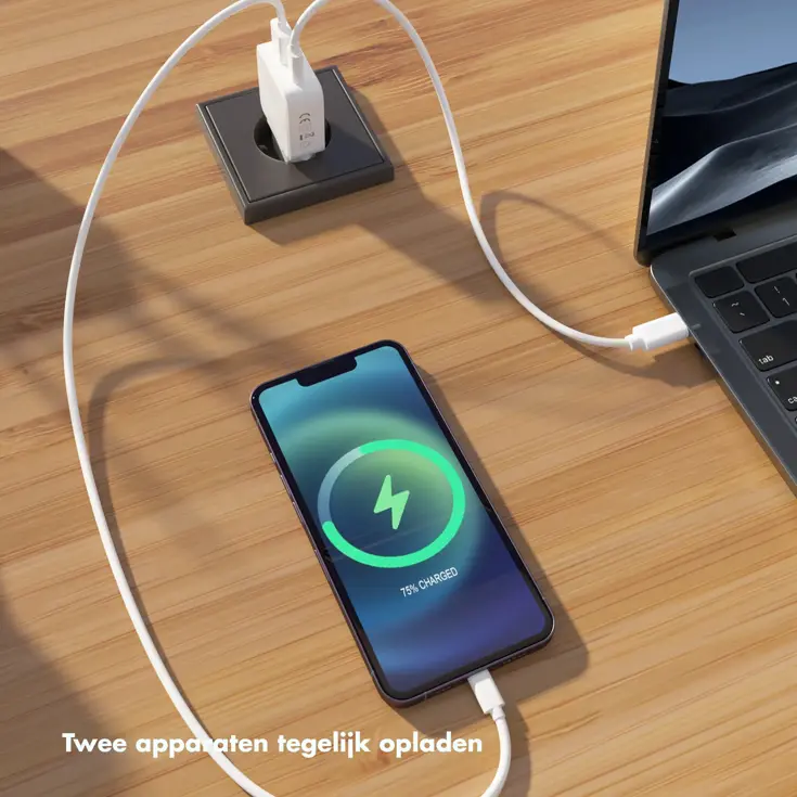 Ultra Slim GaN Charger 45W - USB-A + USB-C