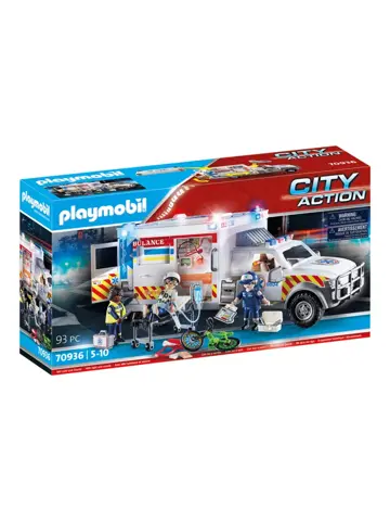 PLAYMOBIL® Reddingsvoertuig US Ambulance 70936