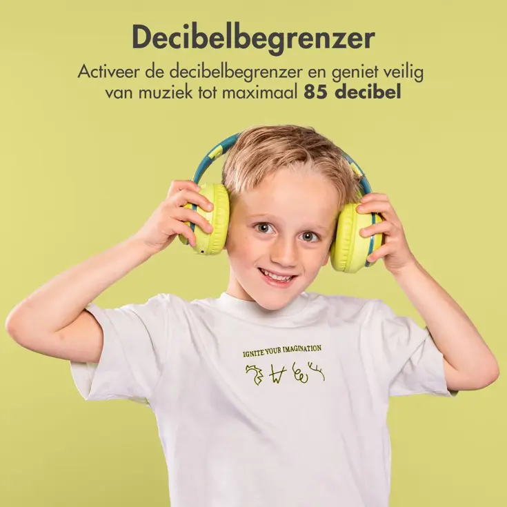 Kinder Koptelefoon met LED verlichting