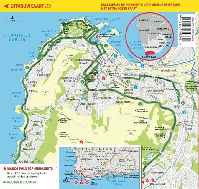 Marco Polo reisgids Kaapstad & Tuinroute 