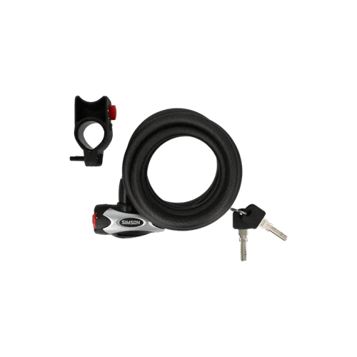 Kabelslot Pro XXL – 12mm x 180cm - zwart