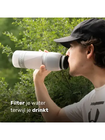 Waterfilter - Eco-Active 1 Liter - Zilver