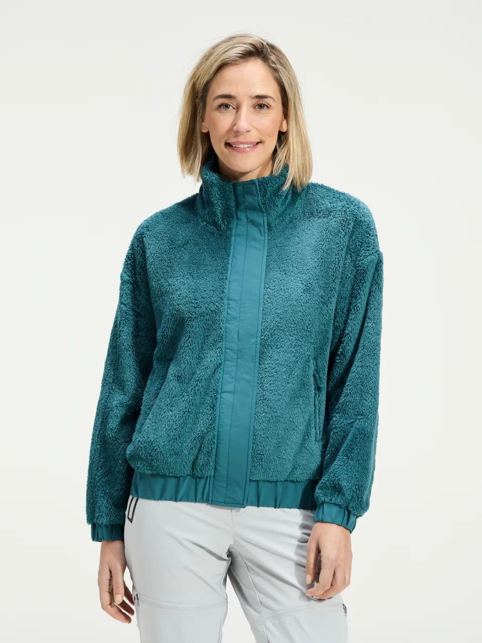 ANWB  Rios  Fleecevest dames  Human Nature  Donker Groen   XXXL