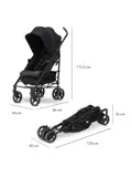 Bobbie Paraplu Buggy - 5-Punts Gordel - Draagtas