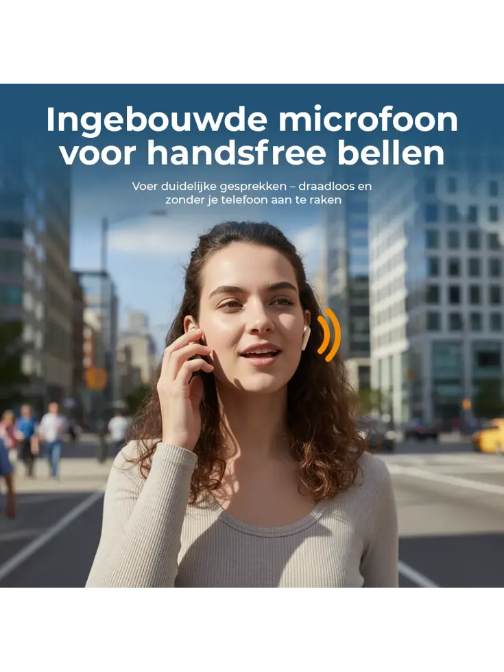 In-ear Draadloze Bluetooth Oortjes Oordopjes