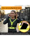 Hardloopvest met Opbergvak - Verlichting