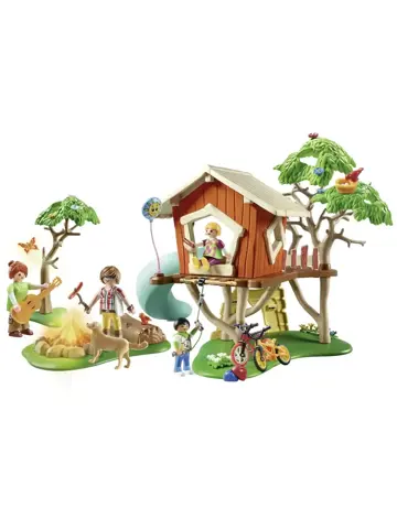 PLAYMOBIL® Avonturen boomhut met glijbaan 71001
