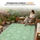 Buitenkleed - 183x290cm - Incl. Draagtas