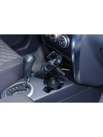 Telefoonhouder auto universeel voor in bekerhouder