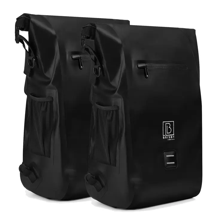 40-52L 3-in-1 rolltop fietstassen