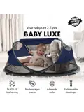 Baby luxe campingbedje - Zelfopblaasbare matras