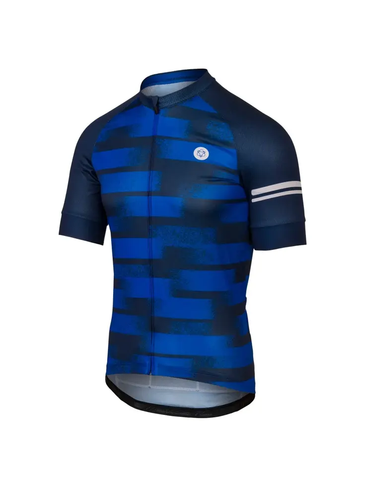Grainy Stripe Fietsshirt Essential Heren