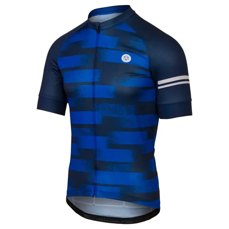 Grainy Stripe Fietsshirt Essential Heren