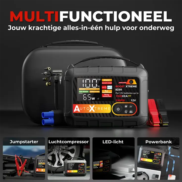 Boost Xtreme - 1920CCA - Jumpstarter Compressor