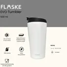 FLASKE 500 ml  Koffiebeker to go