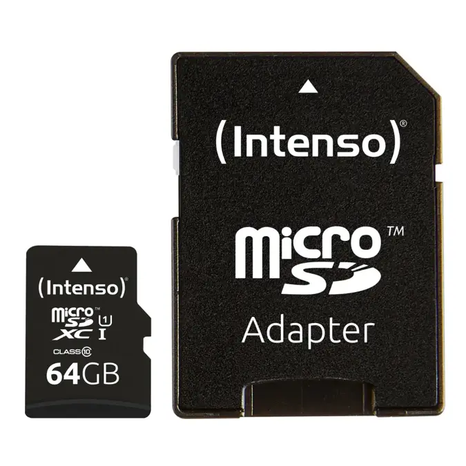 Intenso Micro SDXC kaart Premium - 64GB