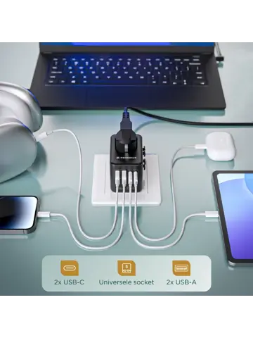 Remodius Wereldstekker Reisstekker