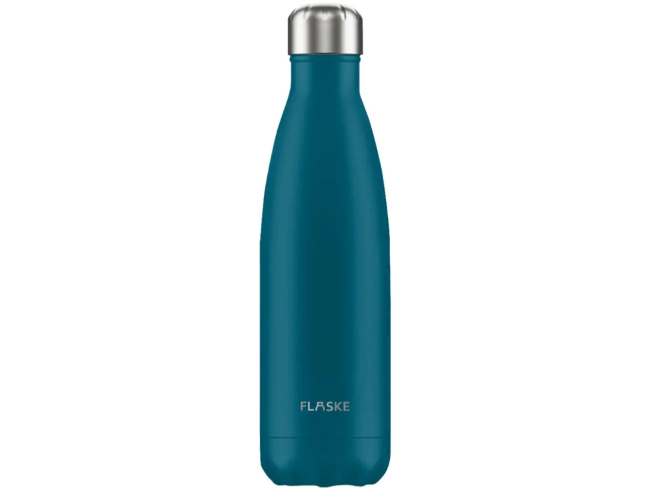 Flaske  500 ml RVS Drinkfles  Donker Blauw