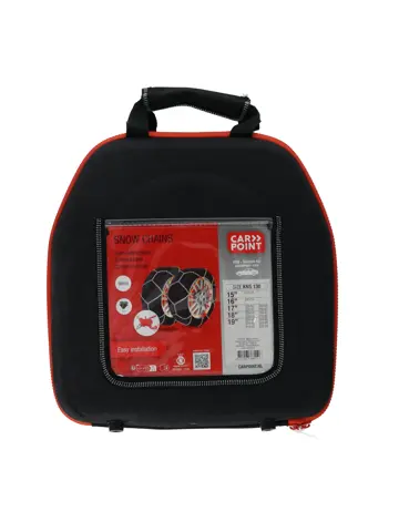 Flexibele sneeuwketting 9mm voor personenauto's