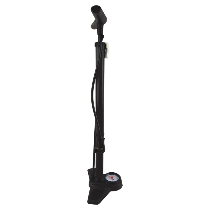 Vloerpomp met Manometer en Verloopnippels 200 PSI