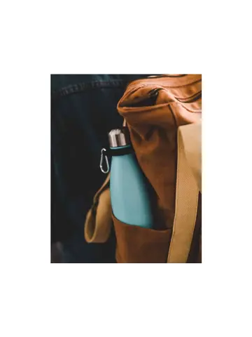 FLASKE 1 liter  RVS Drinkfles