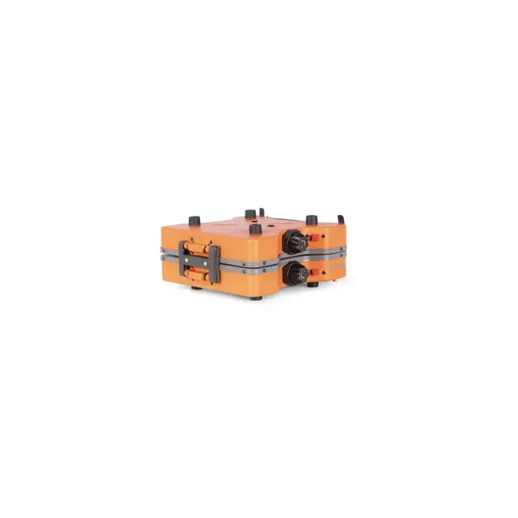 Dubbel kooktoestel oranje