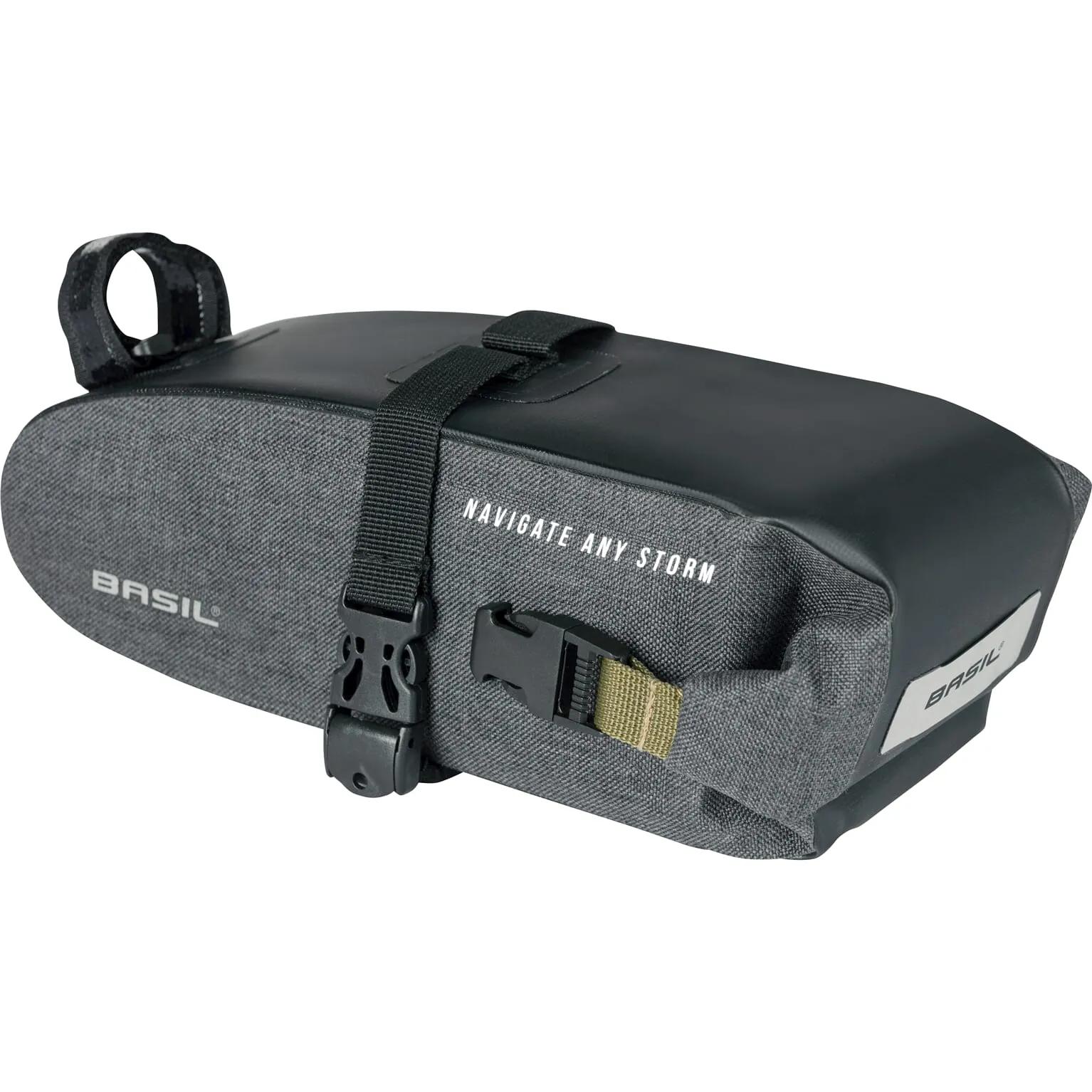 Basil  Zadeltas Navigator Storm M 1,5L  Zwart