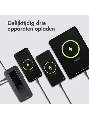 Powerbank Uittrekbare Kabel 10.000 mAh