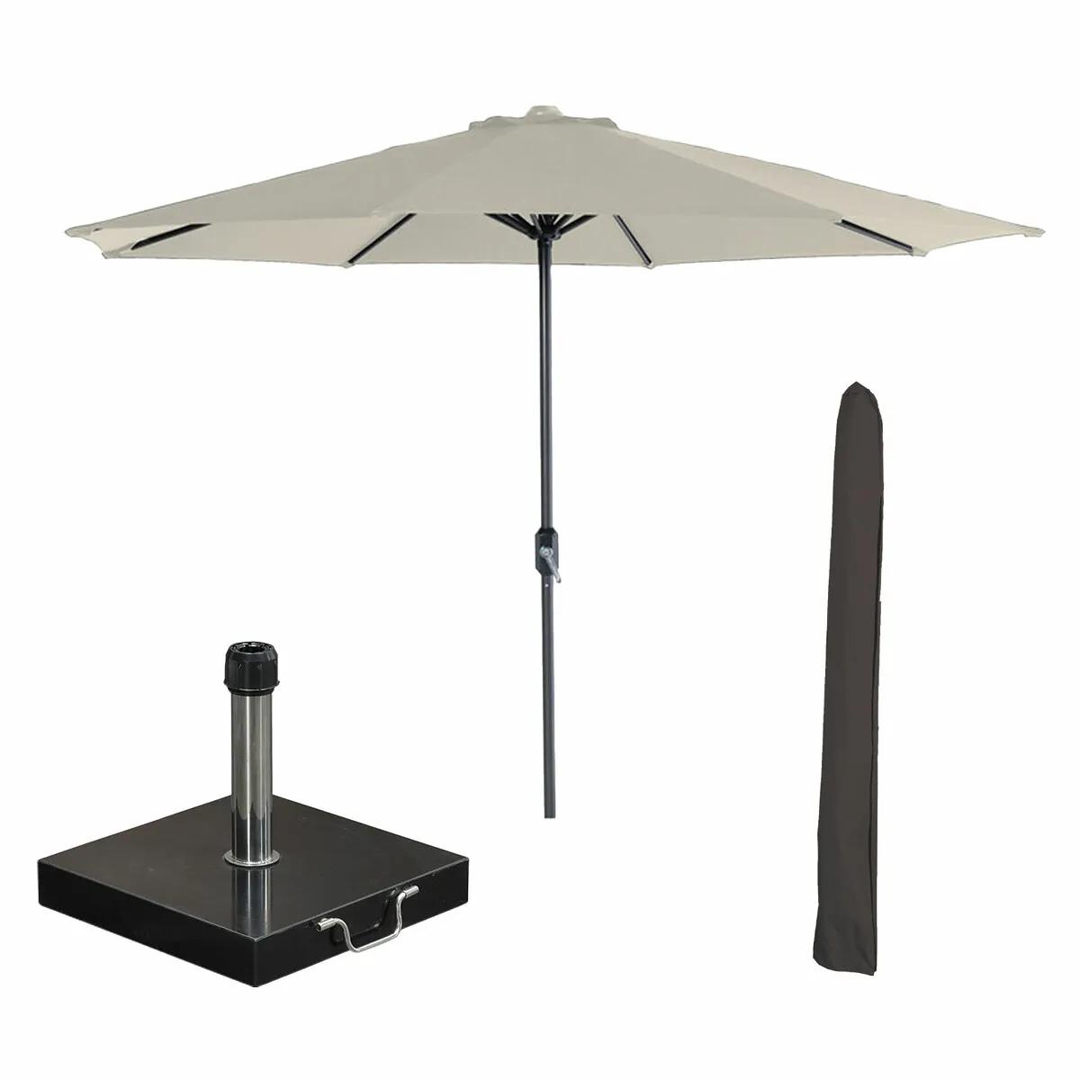 Garden Impressions Lotus Stokparasol   Bruin
