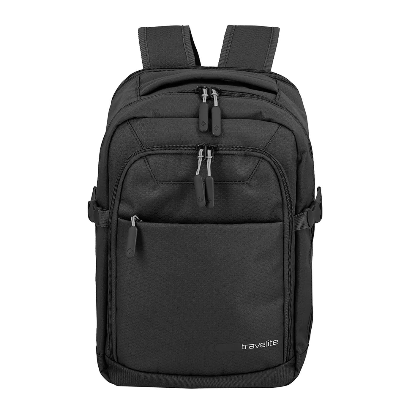 Travelite  Kick Off Cabin Backpack black Zwart  Zwart main product image