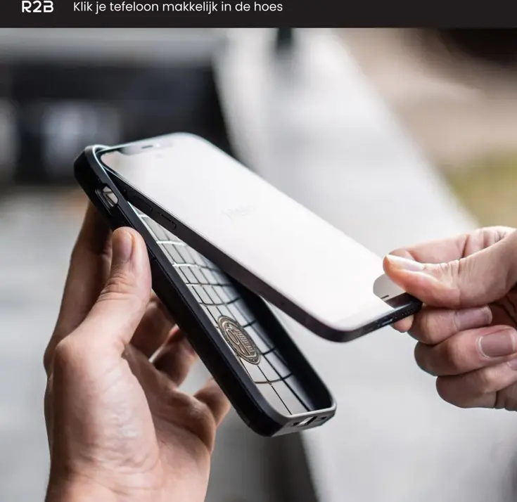 R2B iPhone 14 Plus Hoesje met pasjeshouder