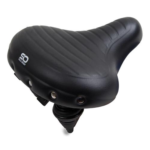 Zadel relax met dubbel veersysteem