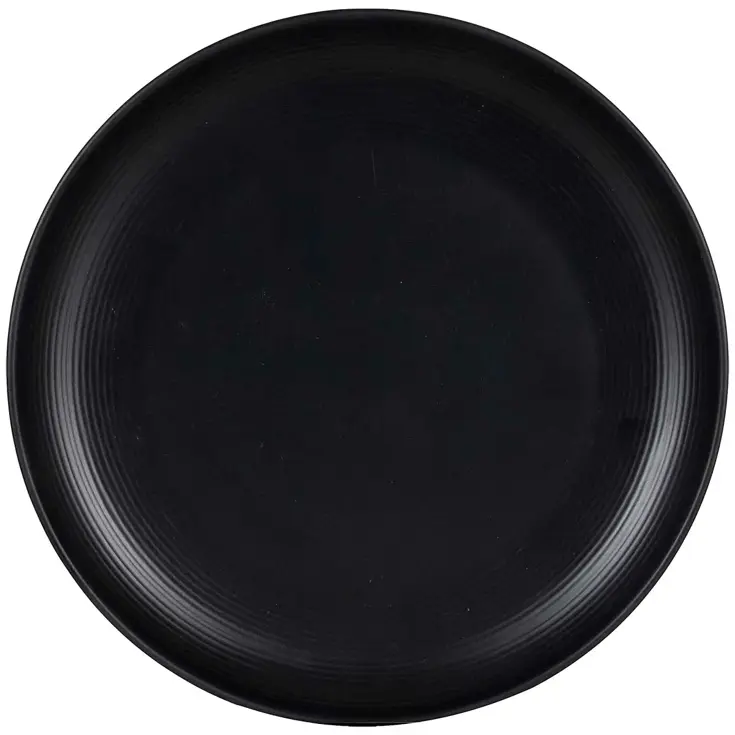 Bo-Camp Dinerbord Orville 4 Stuks Zwart